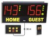 Elektronische Anzeigetafel mit Infrarot-Fernbedienung (RX+TX) fr Volleyball,Punktezhler